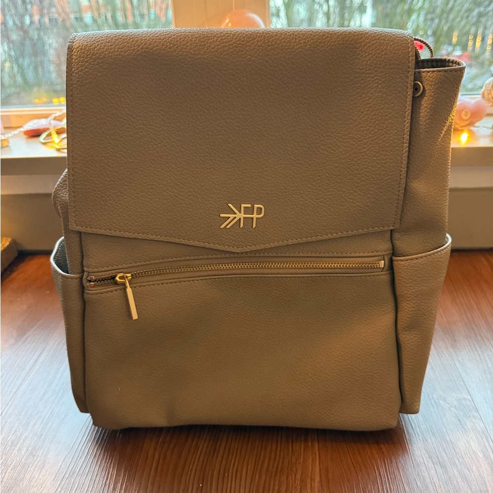 Freshly Picked Gray Baby Bag